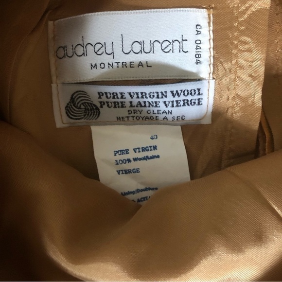 VINTAGE Virgin Wool Dainty Midi Skirt XS - Picture 3 of 4